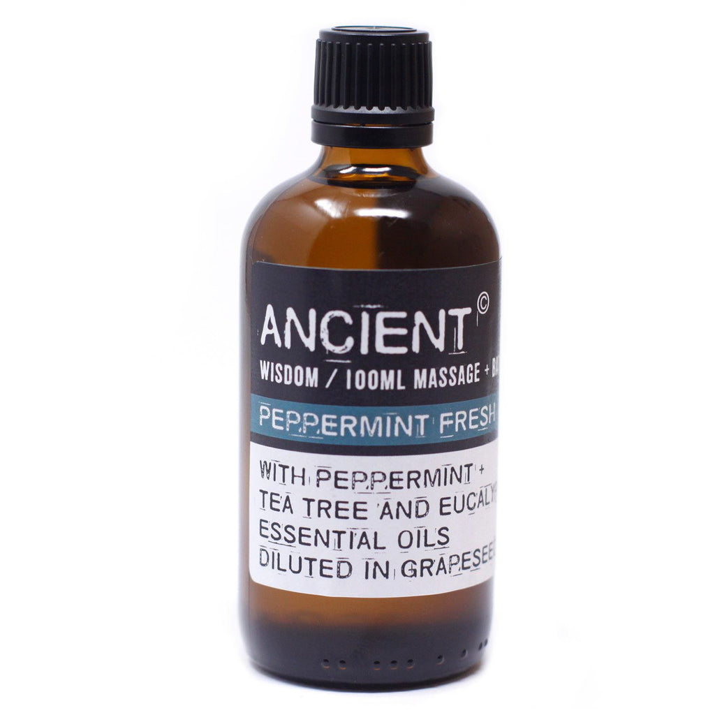 ANCIENT WISDOM - Óleo de Massagem Peppermint Fresh - 100 ml