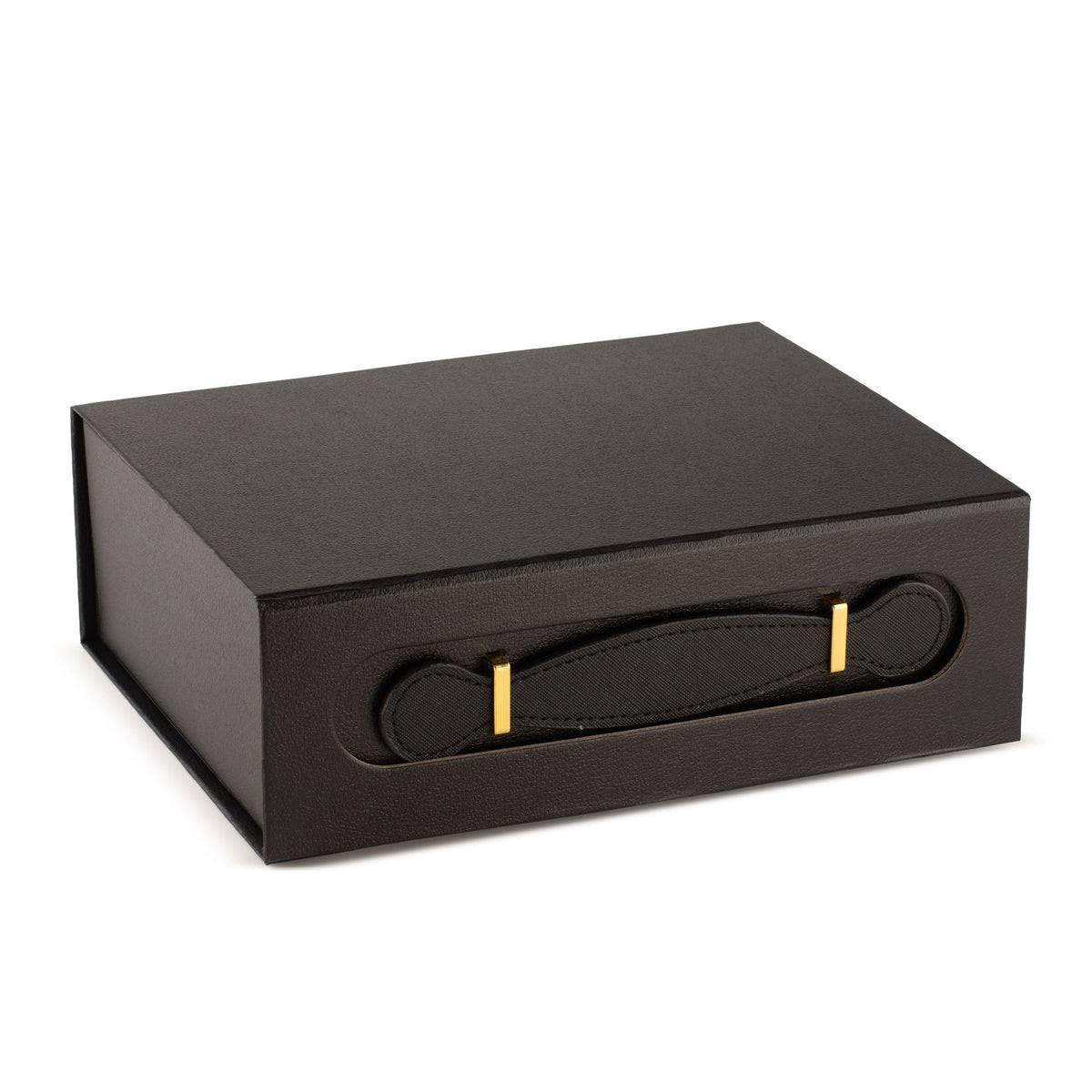 Caixa de Oferta Desmontável Cabaz Médio – 24 × 18,2 × 8 cm – Preto | Ancient Wisdom