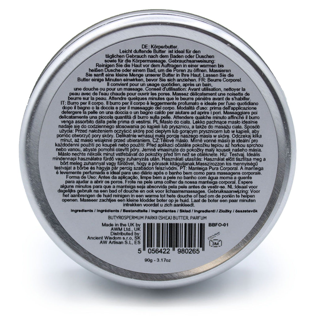 Manteiga Corporal de Karité Perfumada – Coco, 90 g | Ancient Wisdom