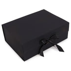 Caixa de Oferta Desmontável Extra Grande – 33 × 25 × 12 cm – Preto | Ancient Wisdom