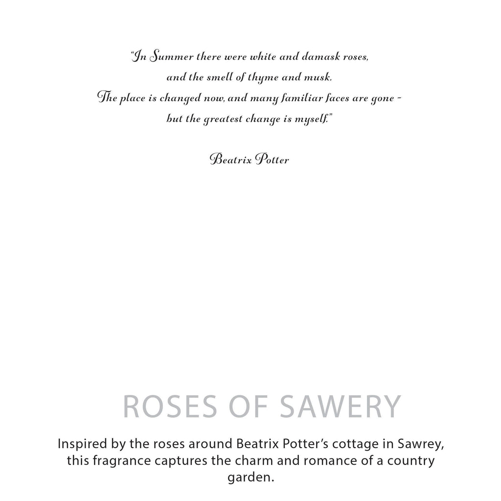 Vela Botânica de Soja com Flores Secas – Rosas de Sawrey (Roses of Sawrey) – 350 g | Agnes + Cat