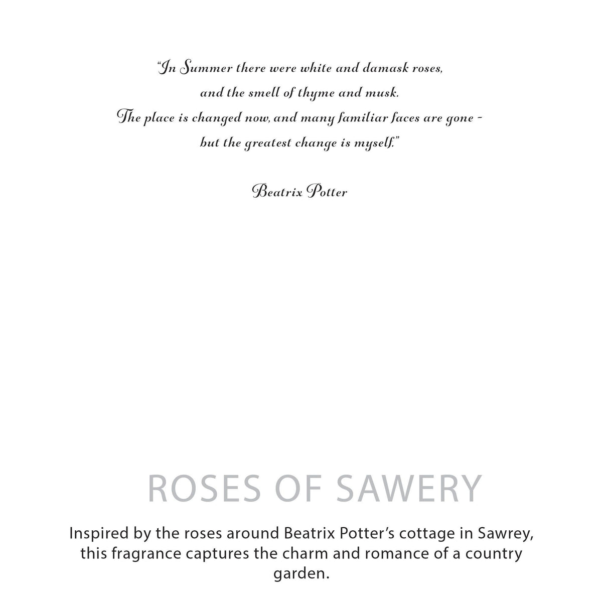 Vela Botânica de Soja com Flores Secas – Rosas de Sawrey (Roses of Sawrey) – 350 g | Agnes + Cat