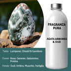 Óleo de Fragrância Puro Ágata de Árvore e Oud – 500 ml | Ancient Wisdom