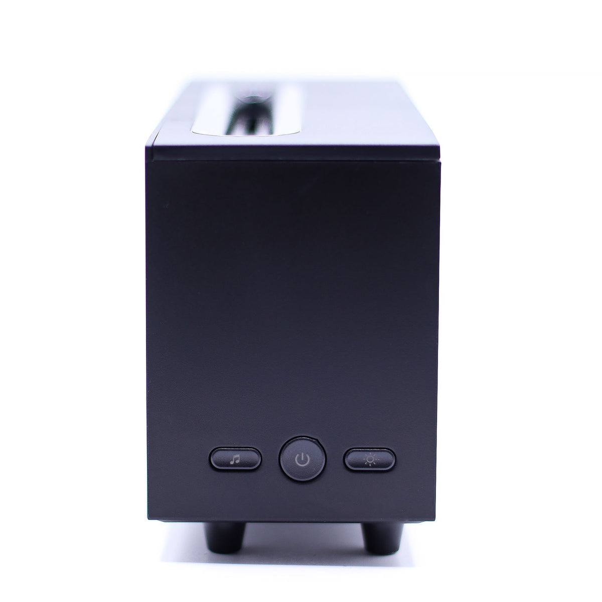 Difusor de Aromas com Efeito de Chama e Sons de Pássaros — Preto USB