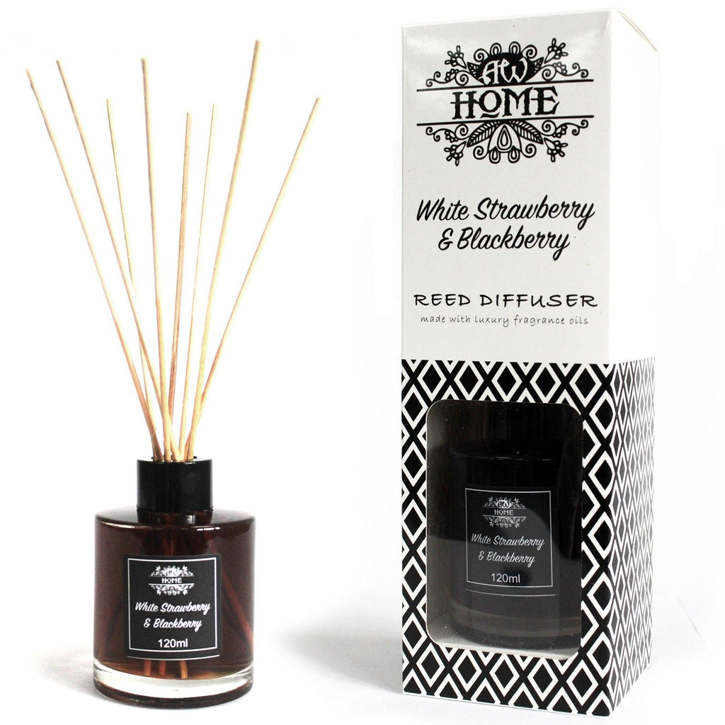 Difusor de Varetas Morango Branco e Amora – 120 ml | Ancient Wisdom