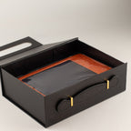 Caixa de Oferta Desmontável Cabaz Médio – 24 × 18,2 × 8 cm – Preto | Ancient Wisdom