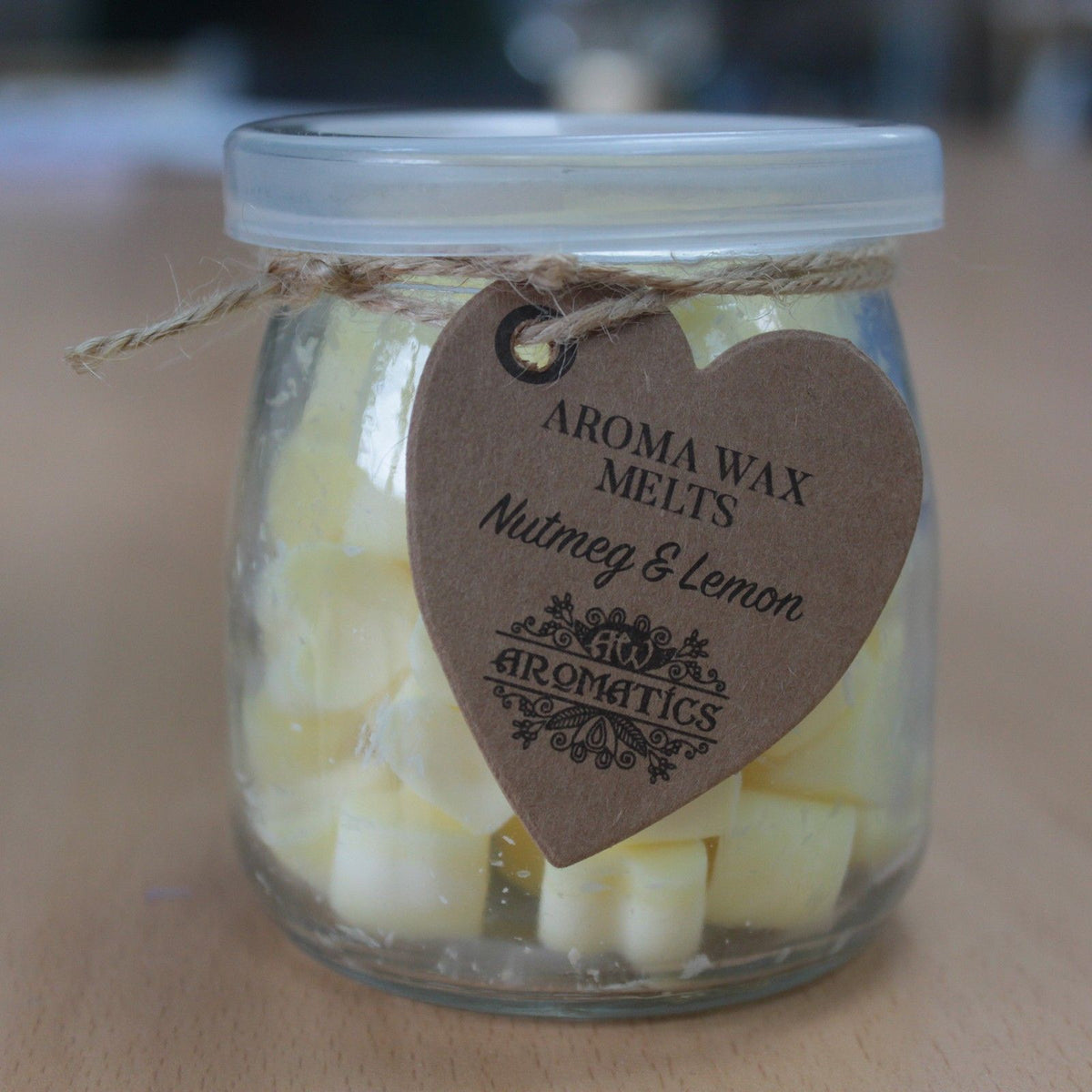 Ceras Aromáticas de Soja – Noz-Moscada e Limão (Nutmeg & Lemon), Cerca de 85 g | Ancient Wisdom