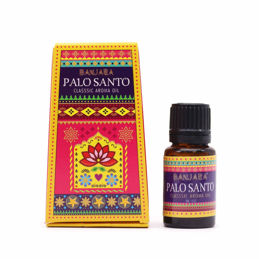 Óleo de Fragrância Indiano Banjara Palo Santo – 10 ml | Ancient Wisdom