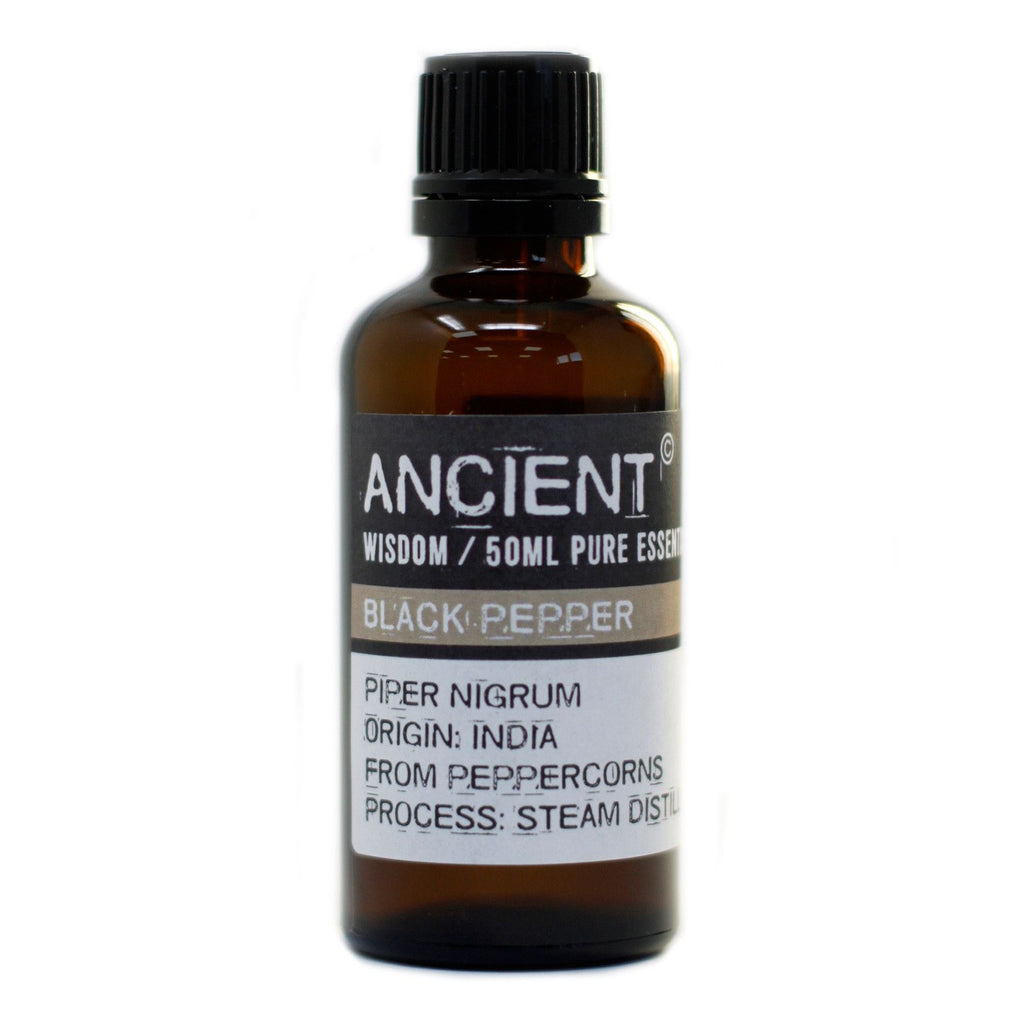 Óleo Essencial de Pimenta-Preta 100% Puro – 50 ml | Ancient Wisdom