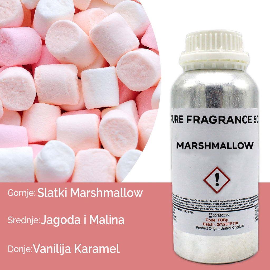 Óleo de Fragrância Puro Marshmallow – 500 ml | Ancient Wisdom