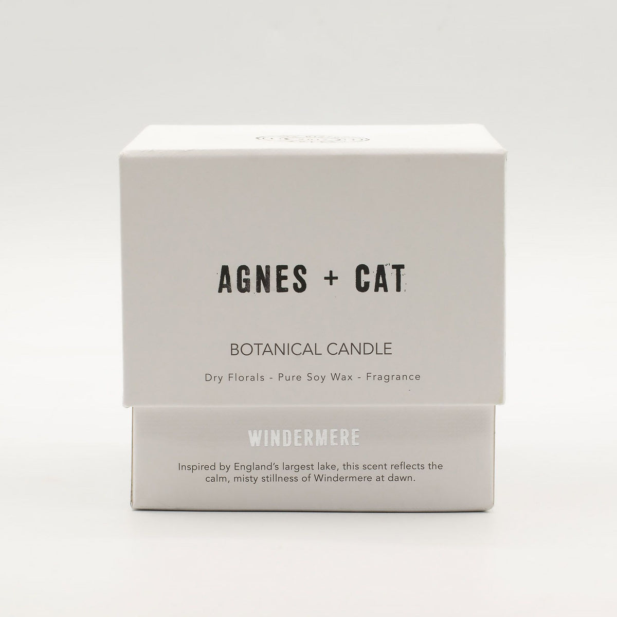 Vela Botânica de Soja com Flores Secas – Windermere – 350 g | Agnes + Cat