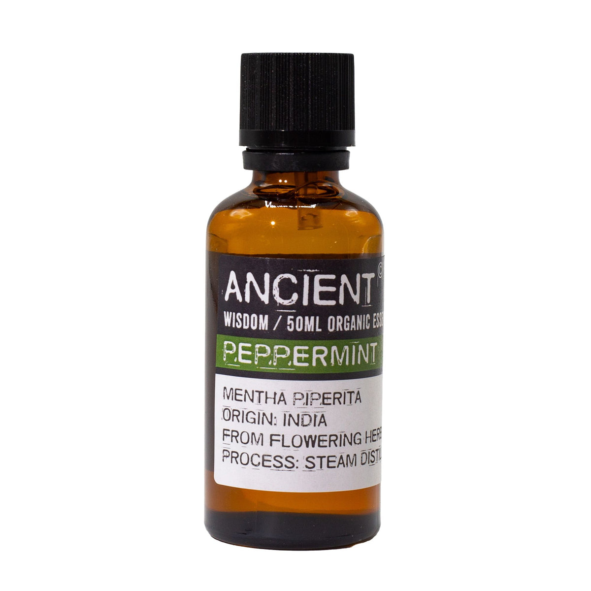 Óleo Essencial Biológico de Hortelã-Pimenta 100% Puro – 50 ml | Ancient Wisdom