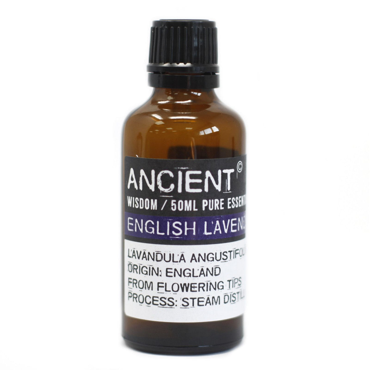 Óleo Essencial de Lavanda Inglesa 100% Puro – 50 ml | Ancient Wisdom