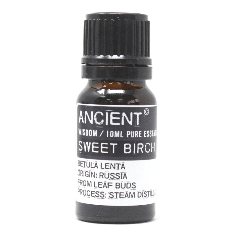 Óleo Essencial de Bétula Branca 100% Puro – 10 ml | Ancient Wisdom