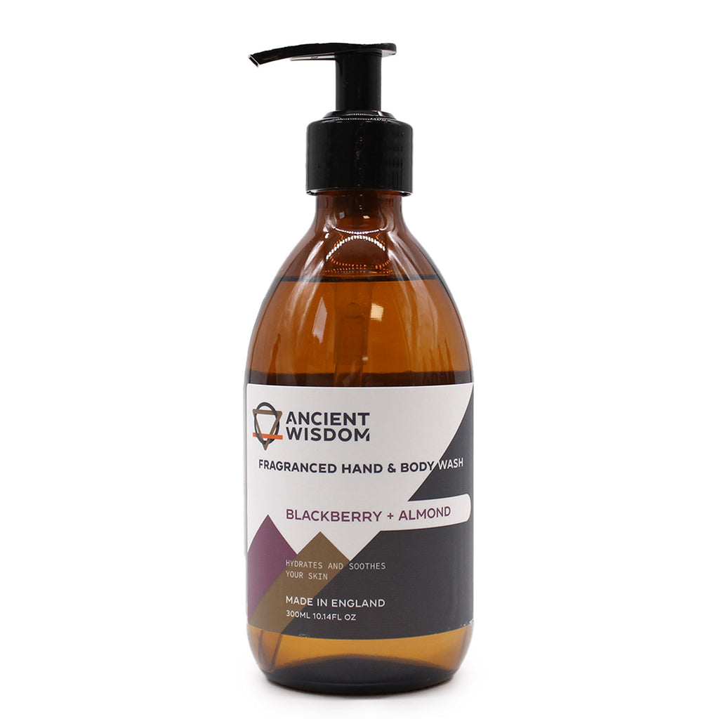 Gel de Lavagem para Mãos e Corpo Amora e Amêndoa – 300 ml | Ancient Wisdom