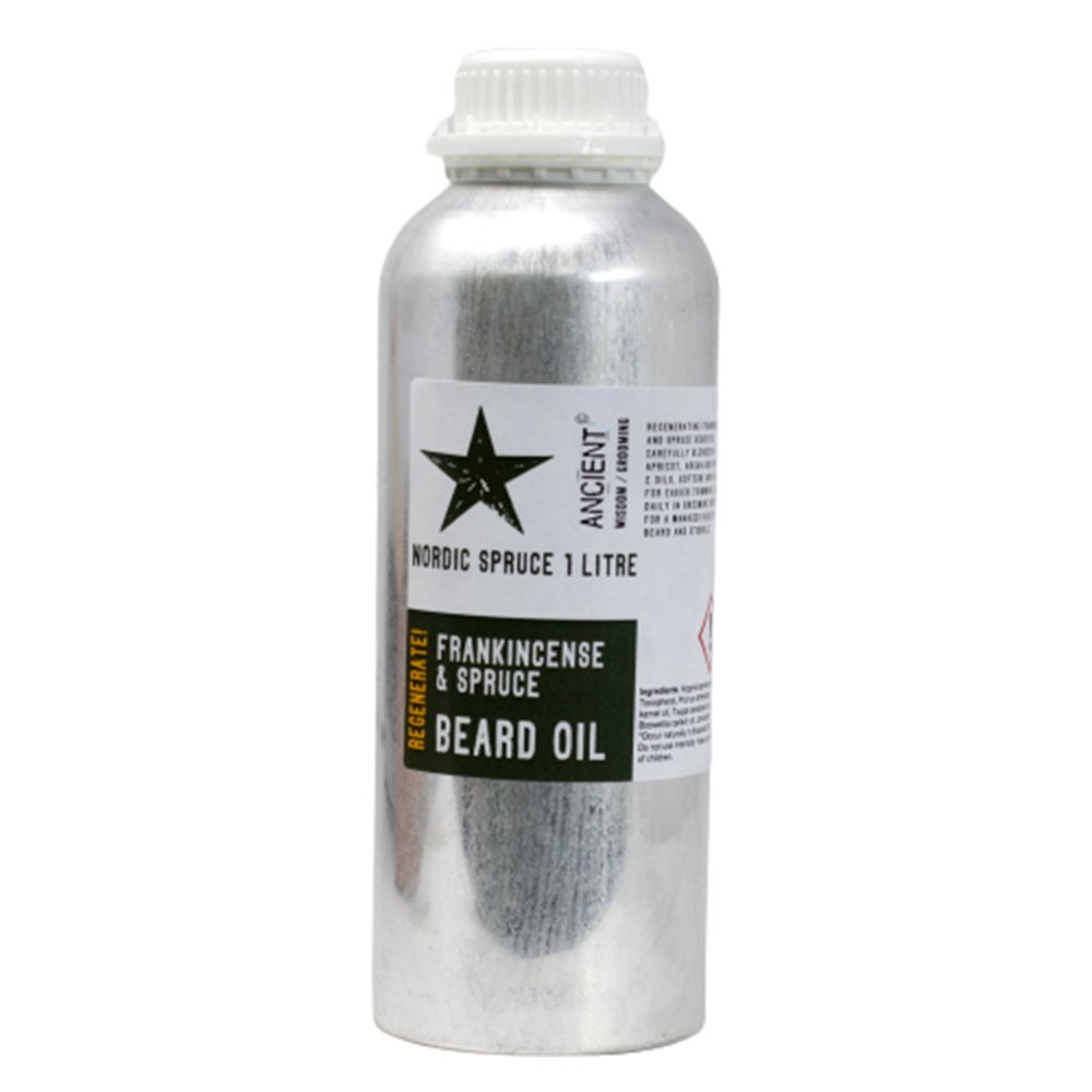 Óleo de Barba Nordic Spruce – Regenerate! – 1 litro | Ancient Wisdom