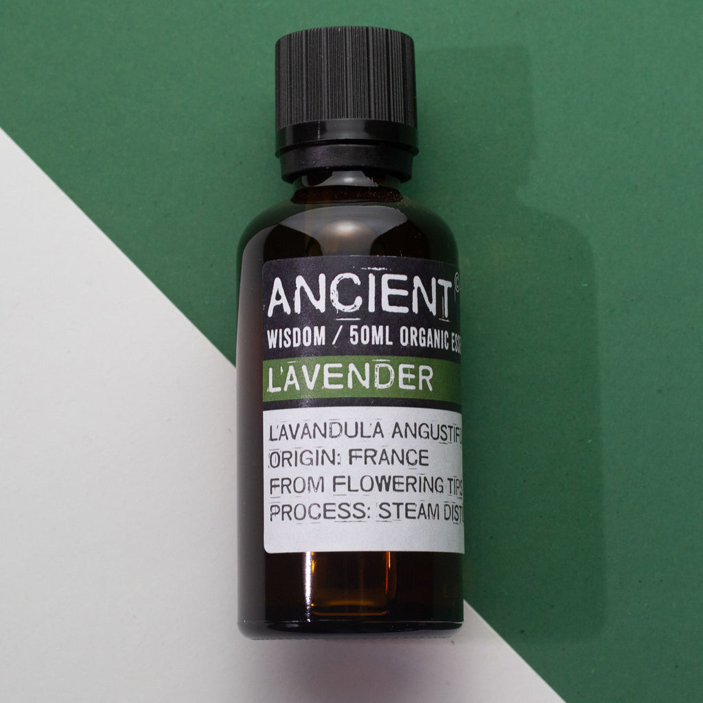 Óleo Essencial Biológico de Lavanda 100% Puro – 50 ml | Ancient Wisdom