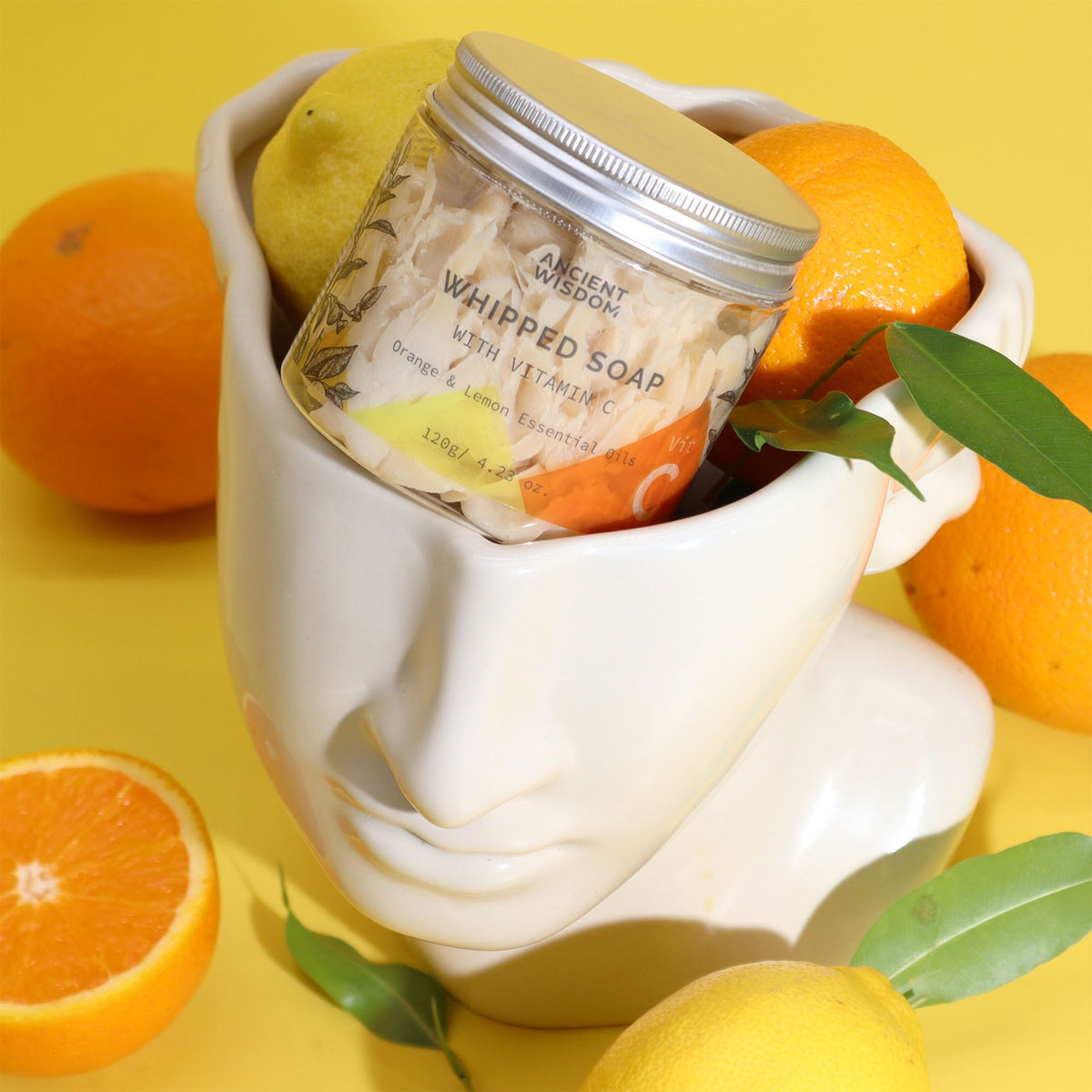ANCIENT WISDOM - Sabonete Batido de Aromaterapia com Vitamina C