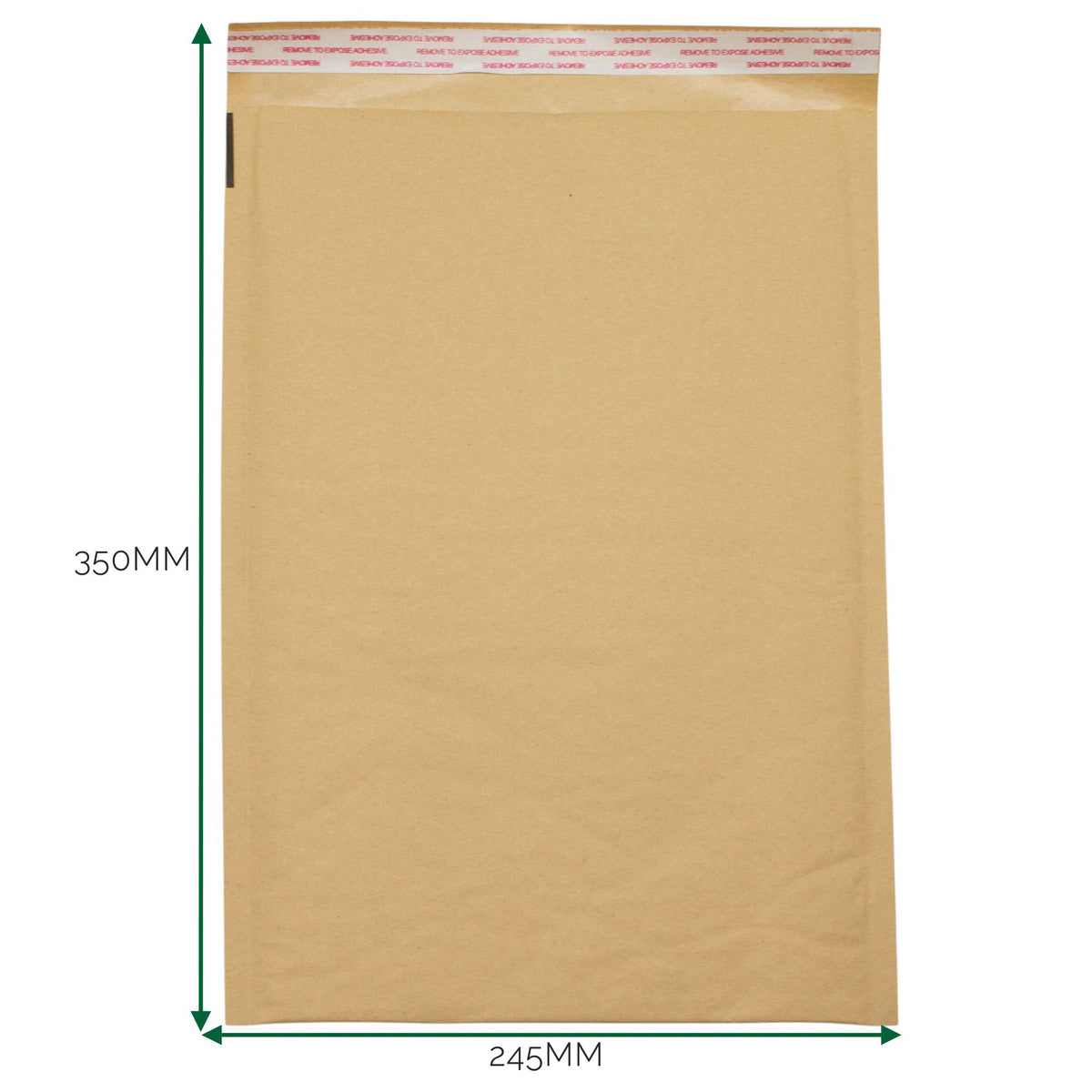 Envelope Almofadado Kraft com Bolhas – 245 × 350 mm + 40 mm | Ancient Wisdom