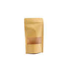 Conjunto de 10 Sacos Kraft com Janela – 12 × 20 cm | Ancient Wisdom