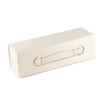 Caixa de Oferta Desmontável para Garrafa de Vinho – 33,5 × 10 × 10,5 cm – Branco | Ancient Wisdom