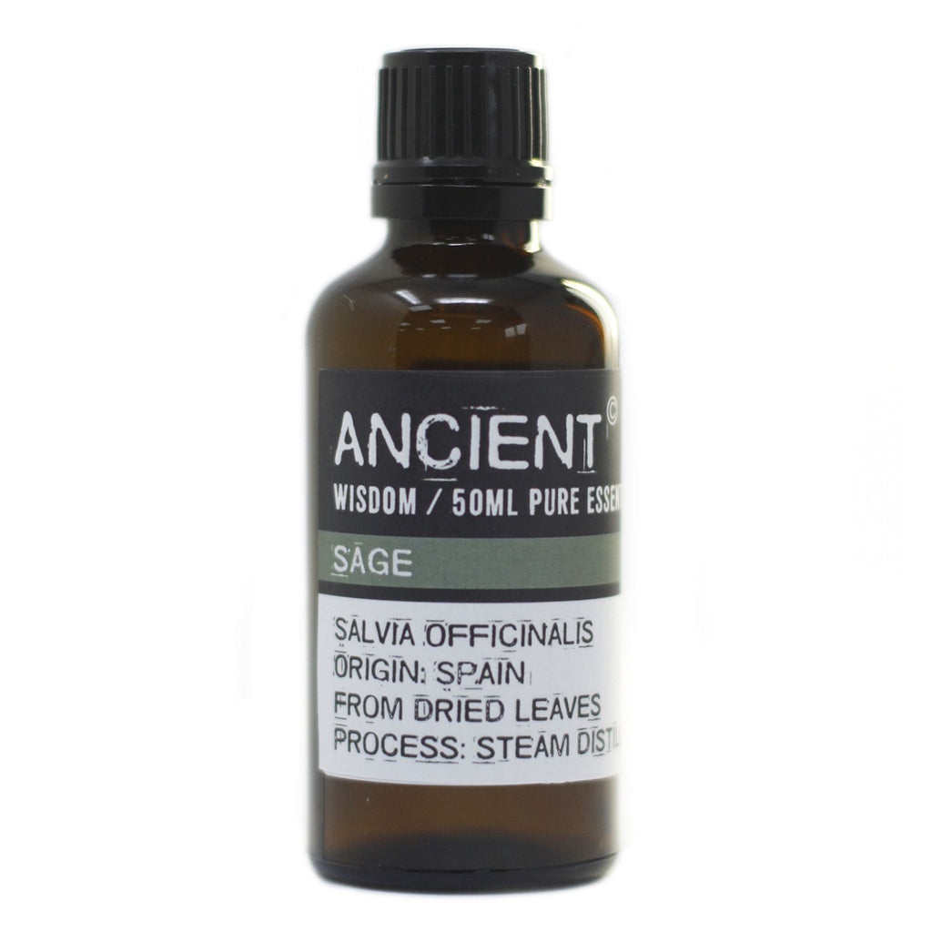Óleo Essencial de Salva 100% Puro – 50 ml | Ancient Wisdom