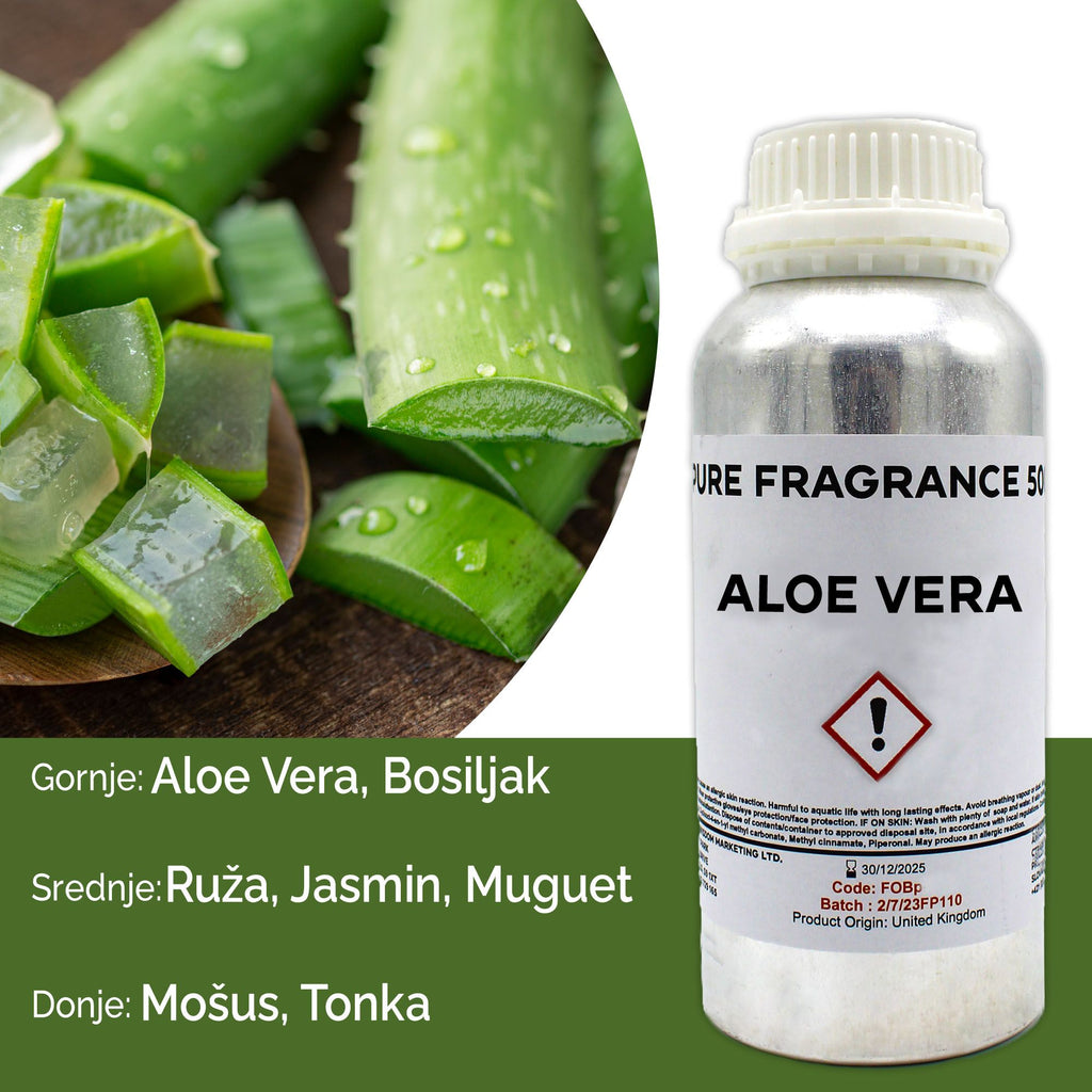 Óleo de Fragrância Puro Aloé Vera – 500 ml | Ancient Wisdom