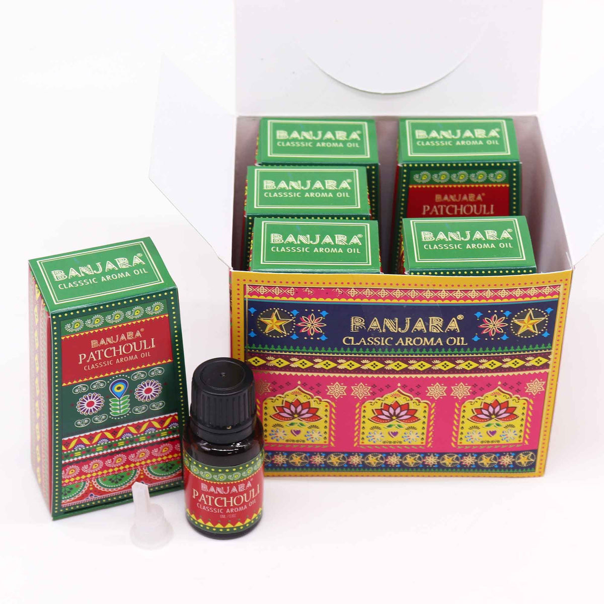 Óleo de Fragrância Indiano Banjara Patchouli – 10 ml | Ancient Wisdom