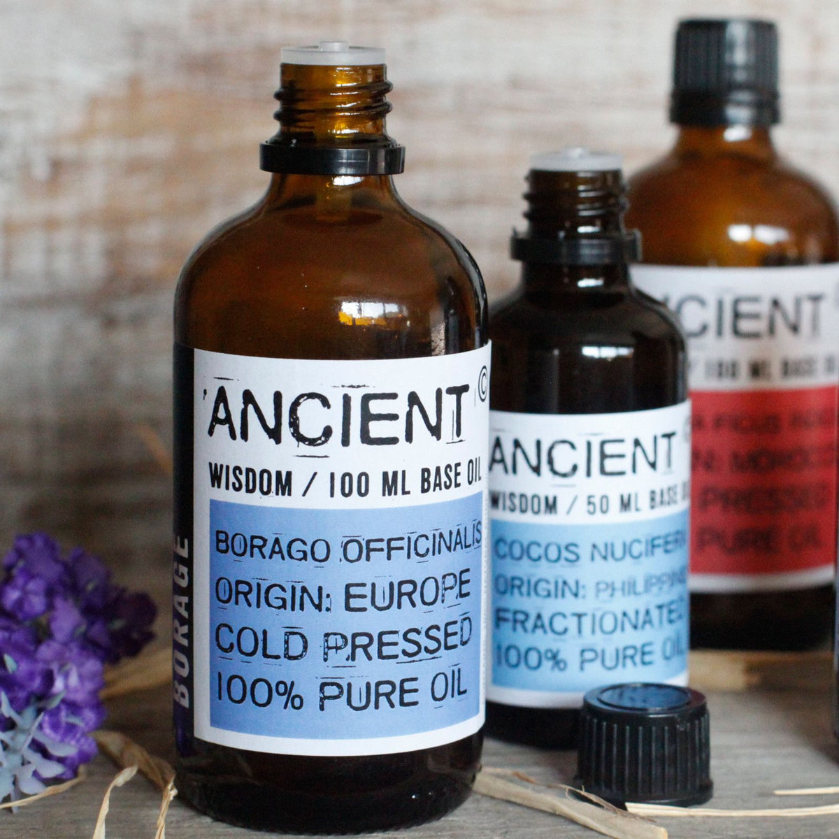 Óleo Base de Borragem 100% Puro – 50 ml | Ancient Wisdom