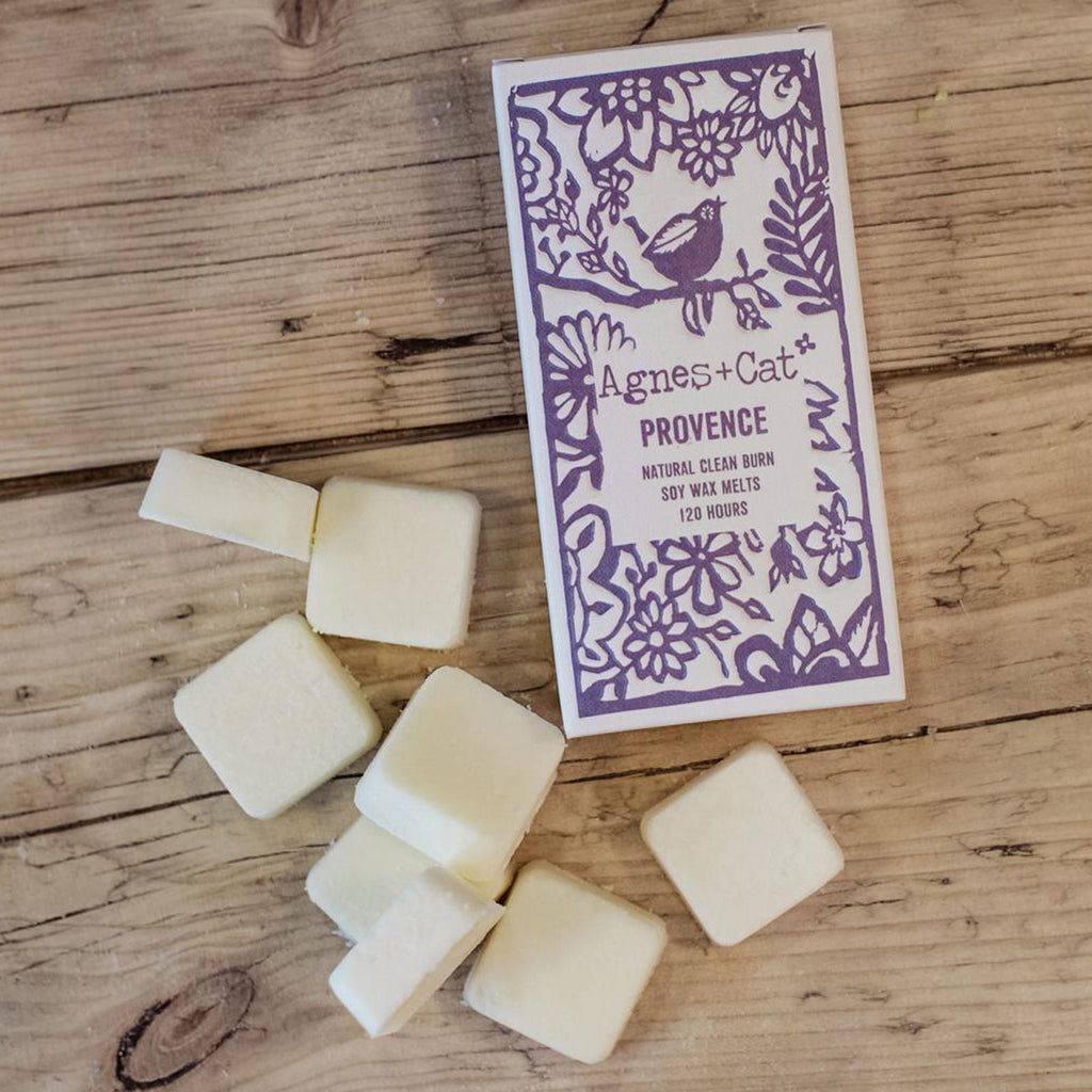 Caixa de 8 Ceras Perfumadas de Soja – Provence | Agnes + Cat