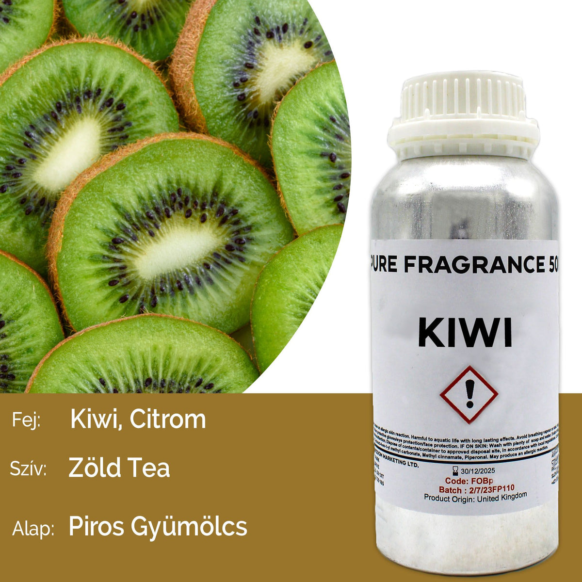 Óleo de Fragrância Puro Kiwi – 500 ml | Ancient Wisdom