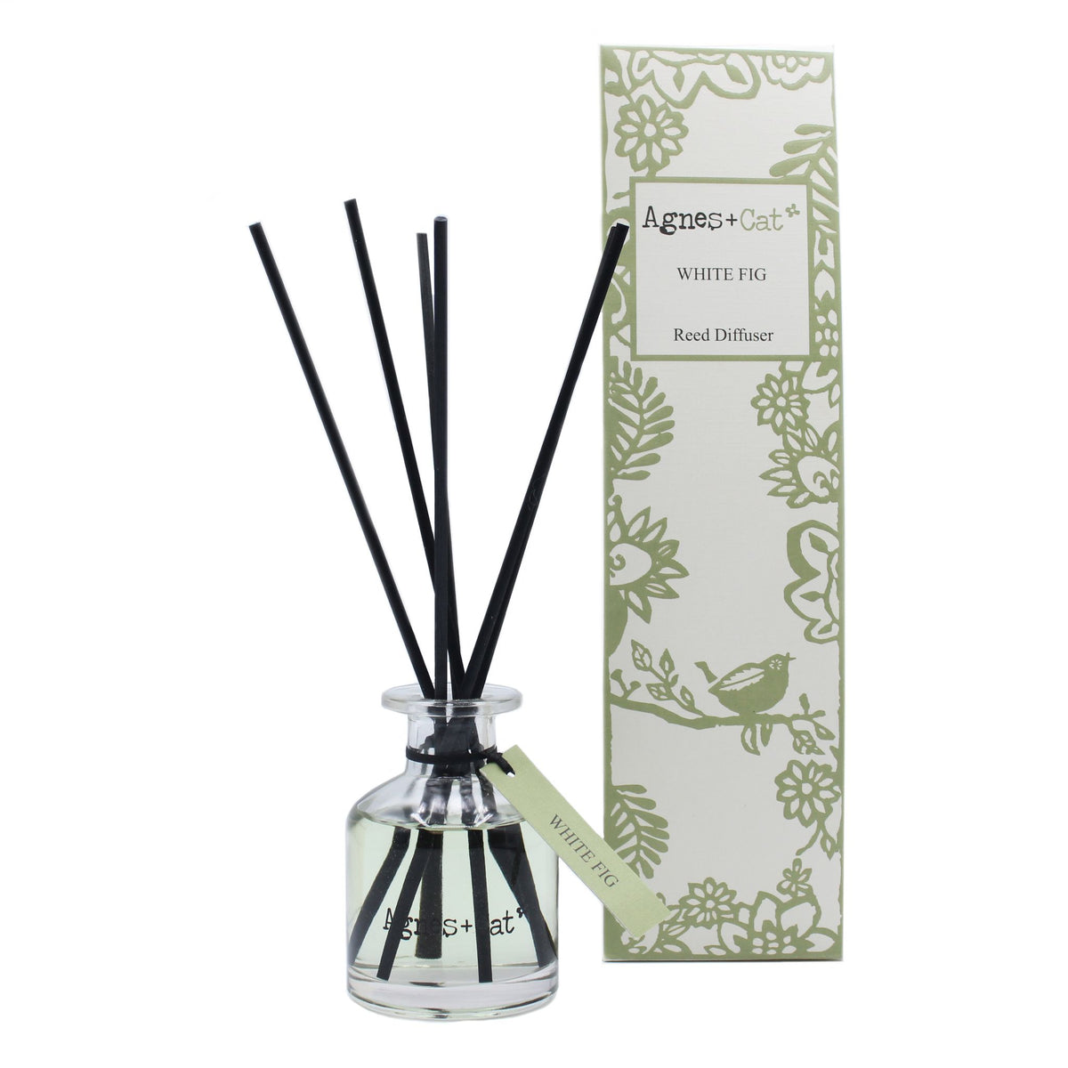 Difusor de Varetas Figo Branco – 140 ml | Agnes + Cat