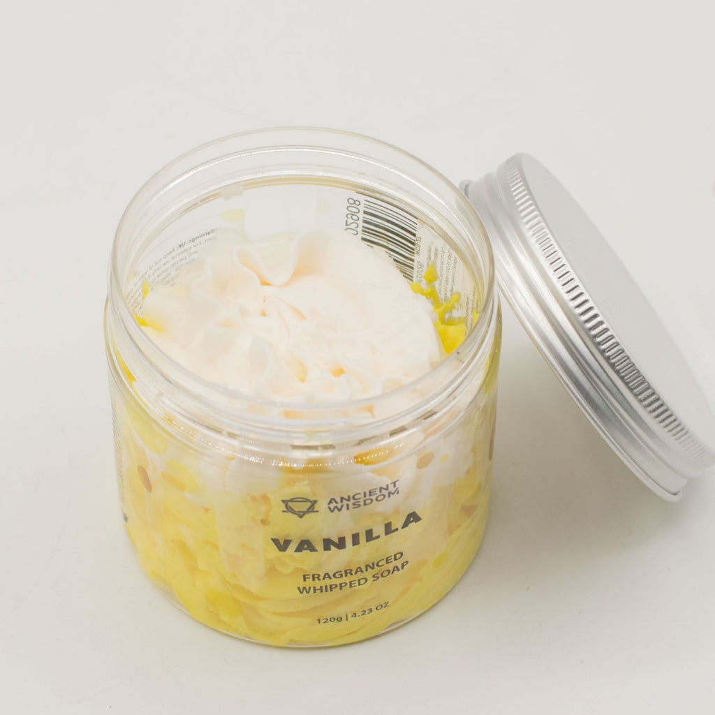 Sabonete Cremoso Batido Baunilha – 120 g | Ancient Wisdom