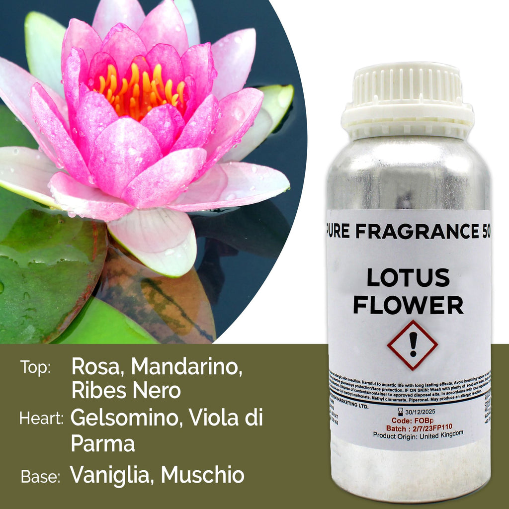 Óleo de Fragrância Puro Flor de Lótus – 500 ml | Ancient Wisdom