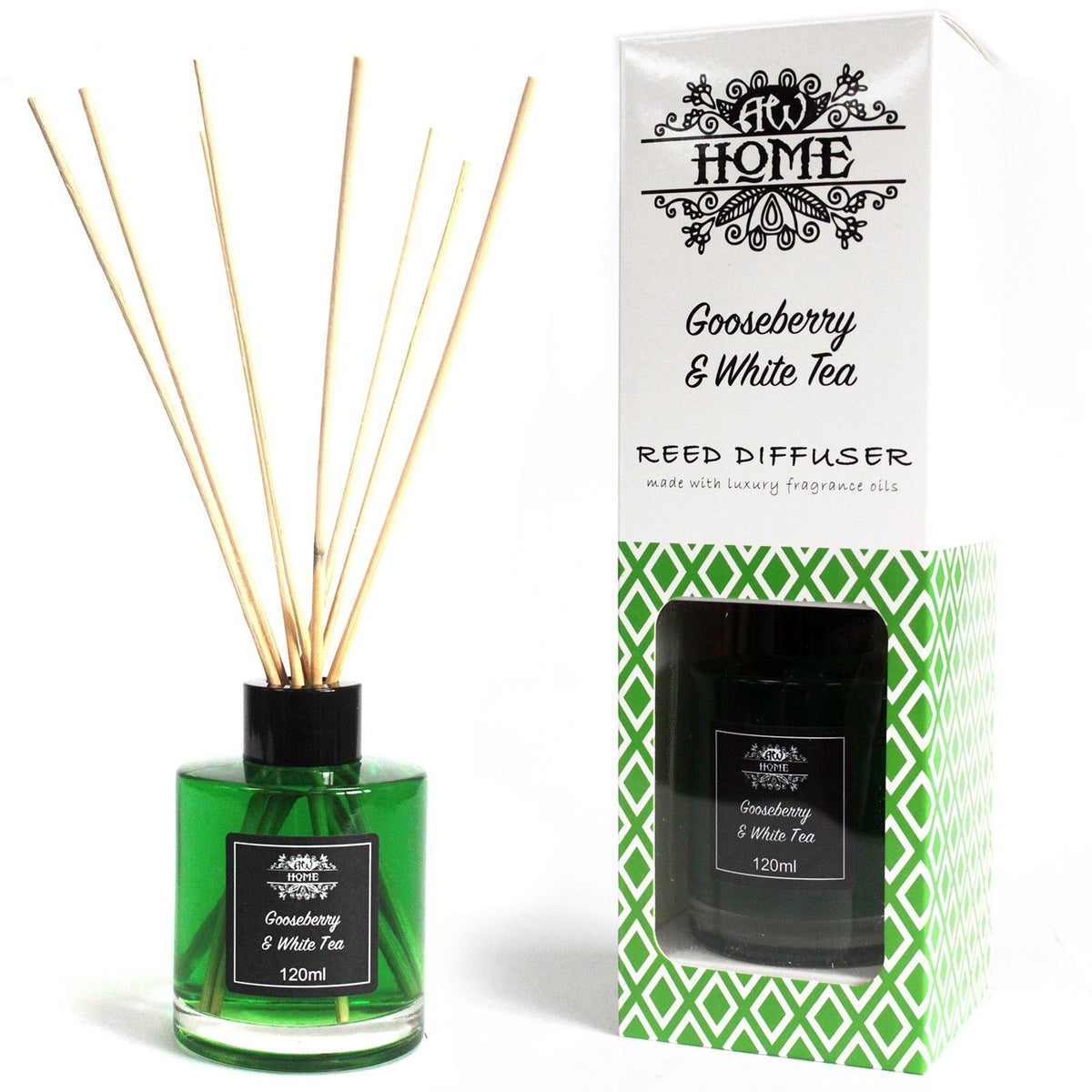 Difusor de Varetas Groselha e Chá Branco – 120 ml | Ancient Wisdom