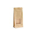 Conjunto de 10 Sacos Kraft Baixos com Janela – 10 × 20 cm | Ancient Wisdom