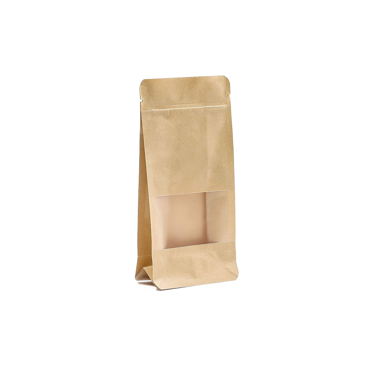 Conjunto de 10 Sacos Kraft Baixos com Janela – 10 × 20 cm | Ancient Wisdom
