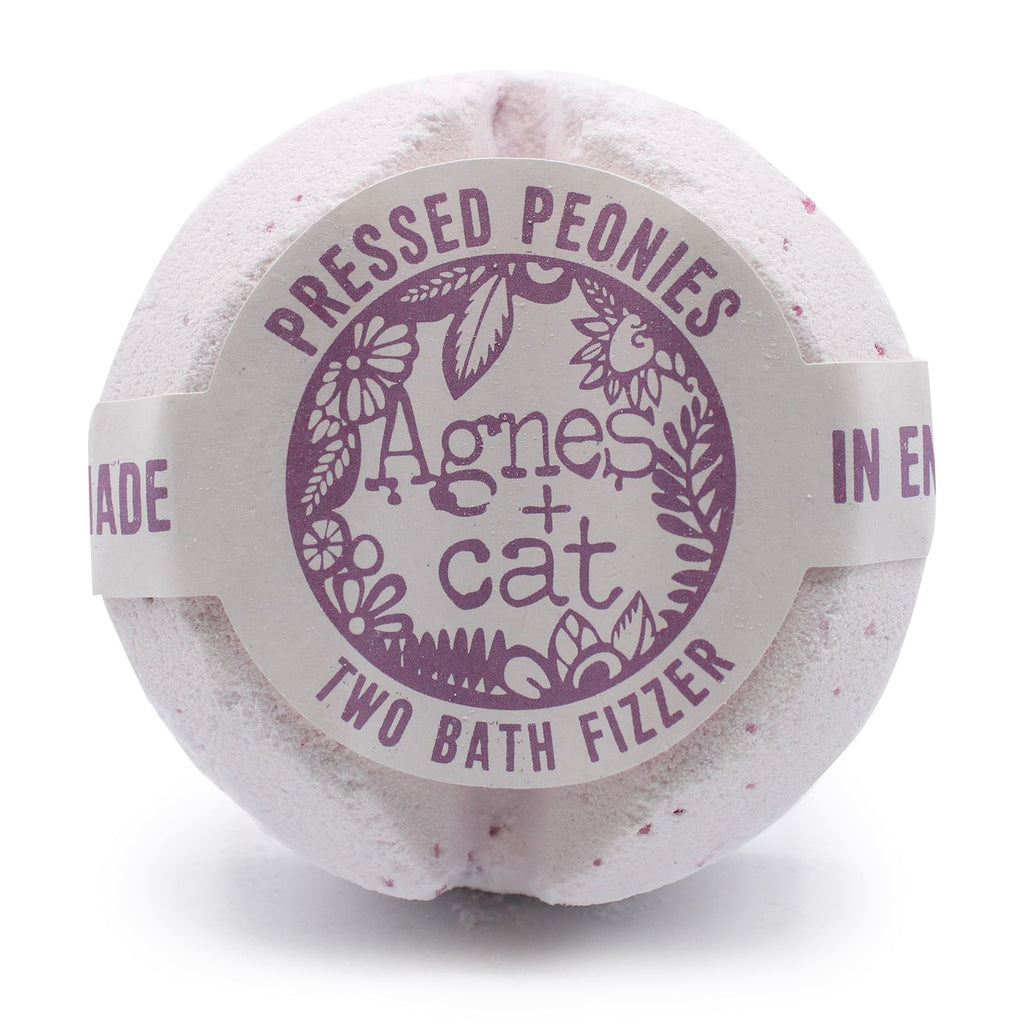 Bomba de Banho Peónias (Pressed Peonies) – Divisível em 2 | Agnes + Cat