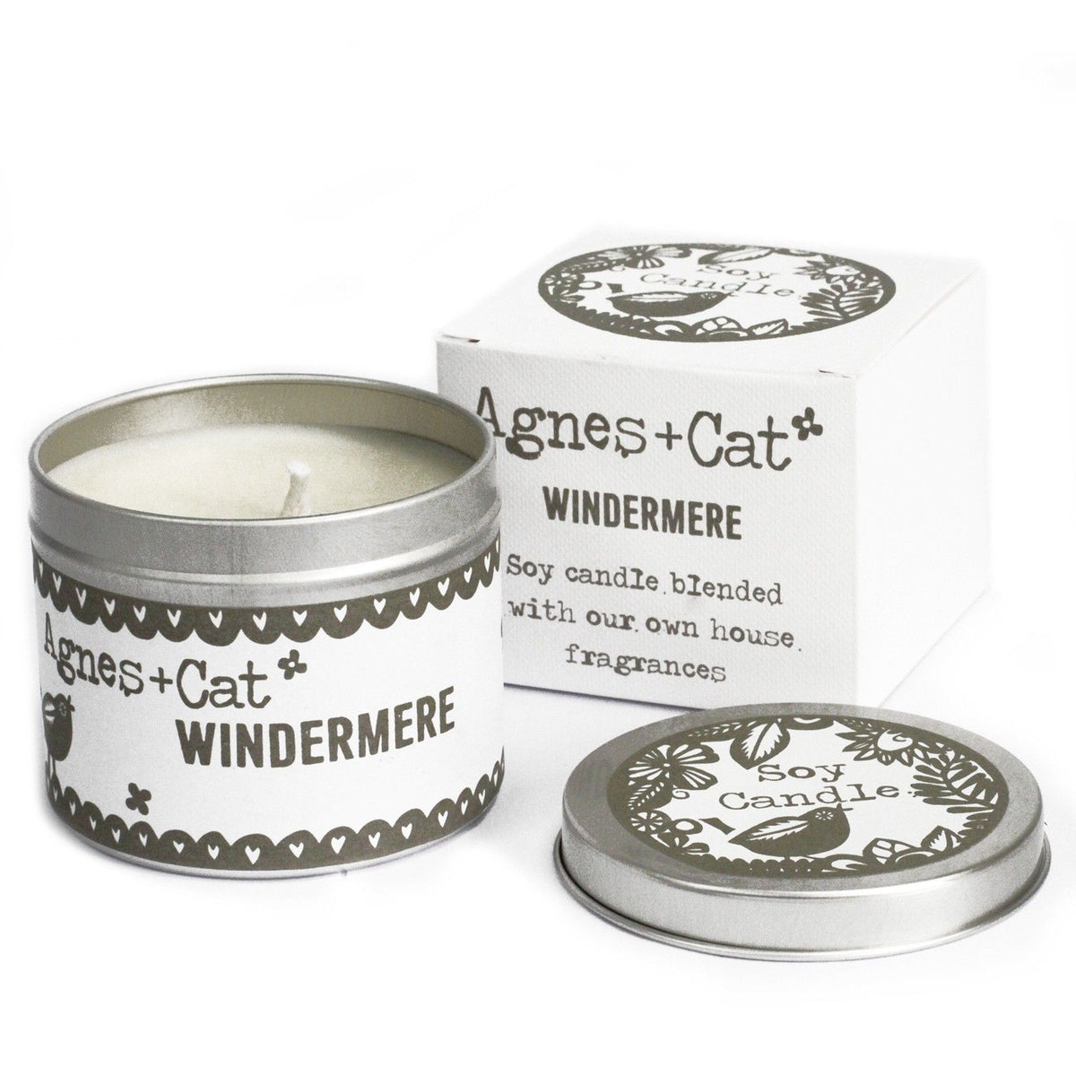 Vela de Soja em Lata – Windermere – 200 ml | Agnes + Cat