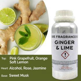 Óleo de Fragrância Puro Gengibre e Lima – 500 ml | Ancient Wisdom