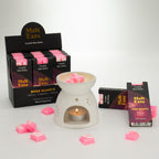 Cera Perfumada MeltEaze com Quartzo Rosa – Rosa, 50 g | Ancient Wisdom