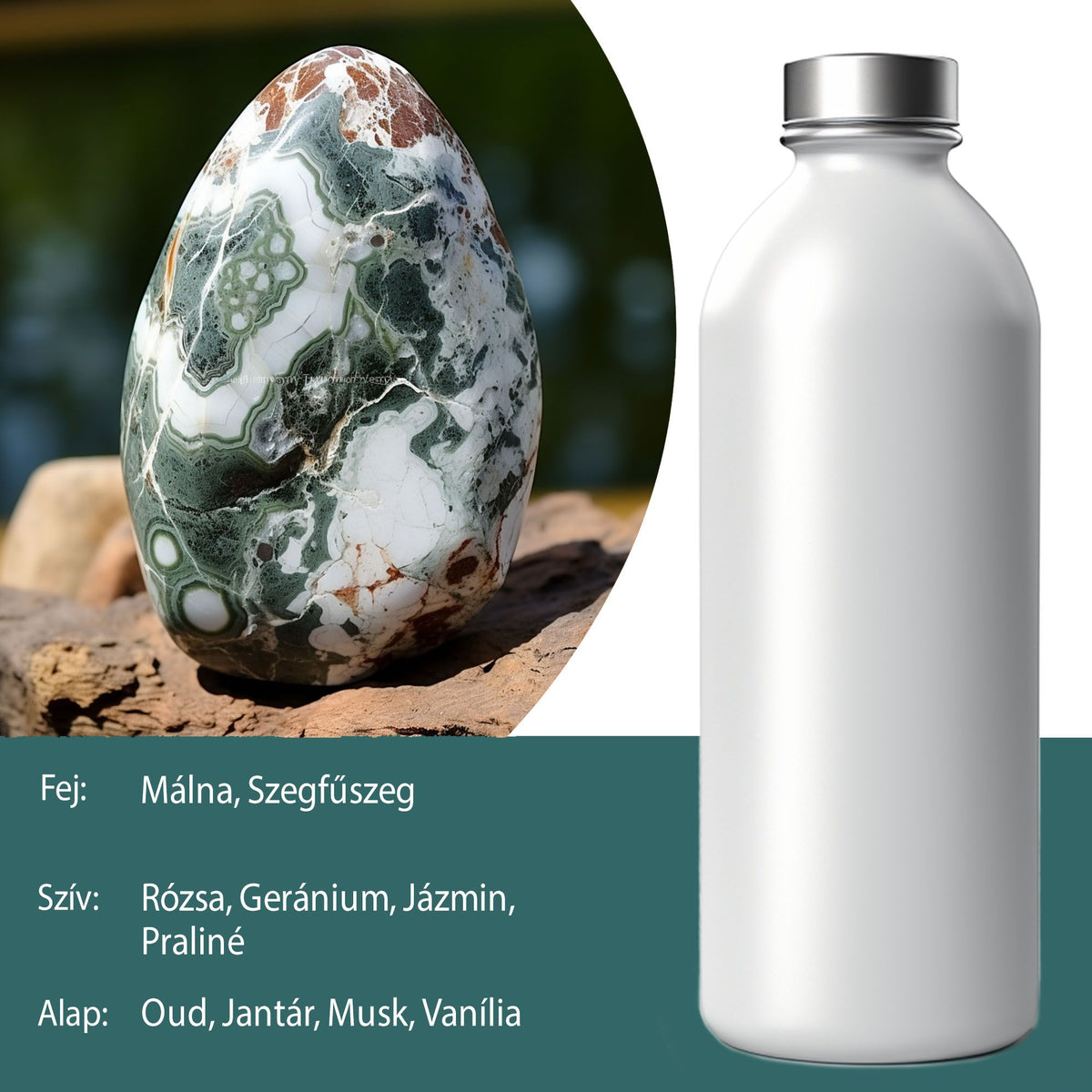 Óleo de Fragrância Puro Ágata de Árvore e Oud – 500 ml | Ancient Wisdom