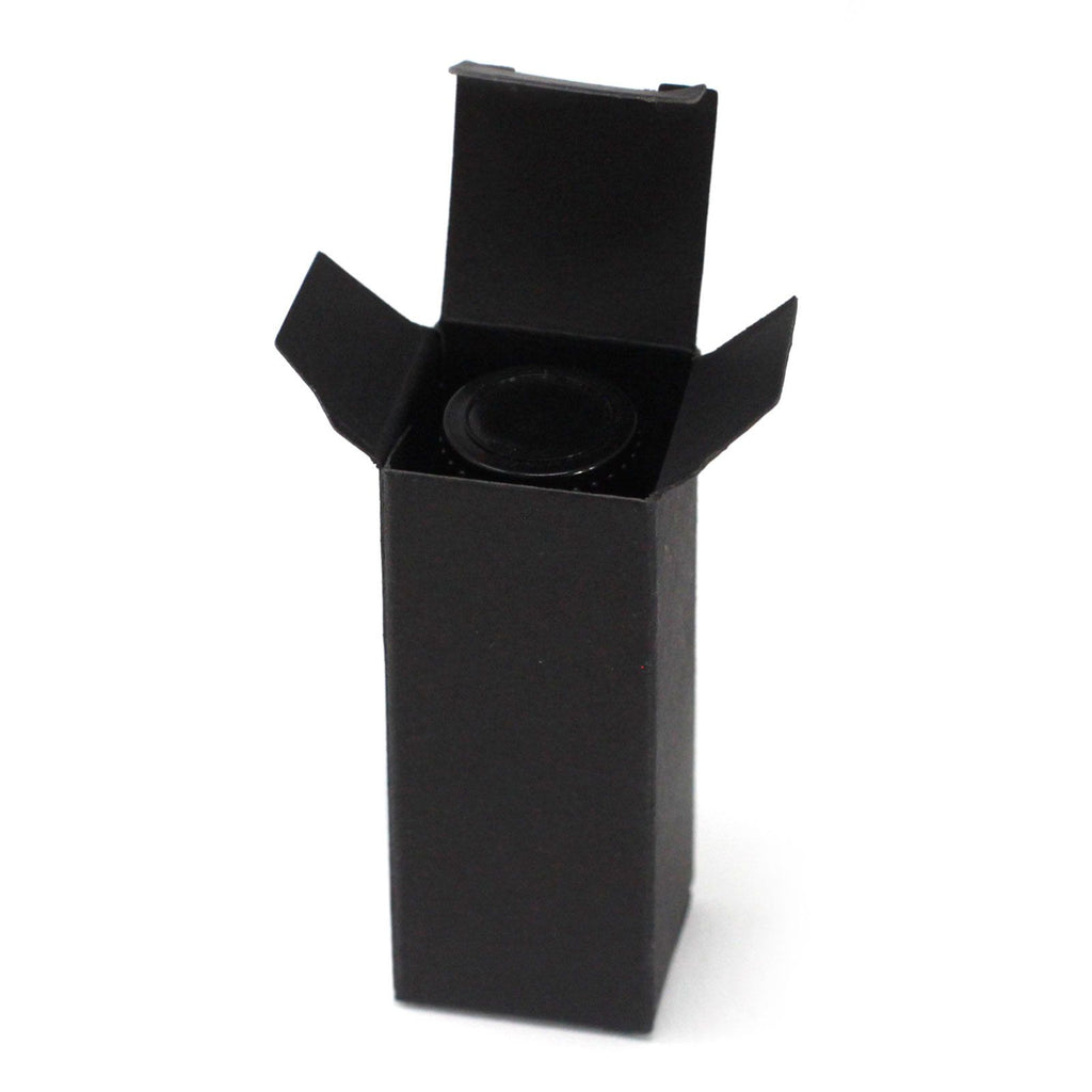 Caixa Lisa para Frasco de Óleo Essencial de 10 ml – Preto | Ancient Wisdom