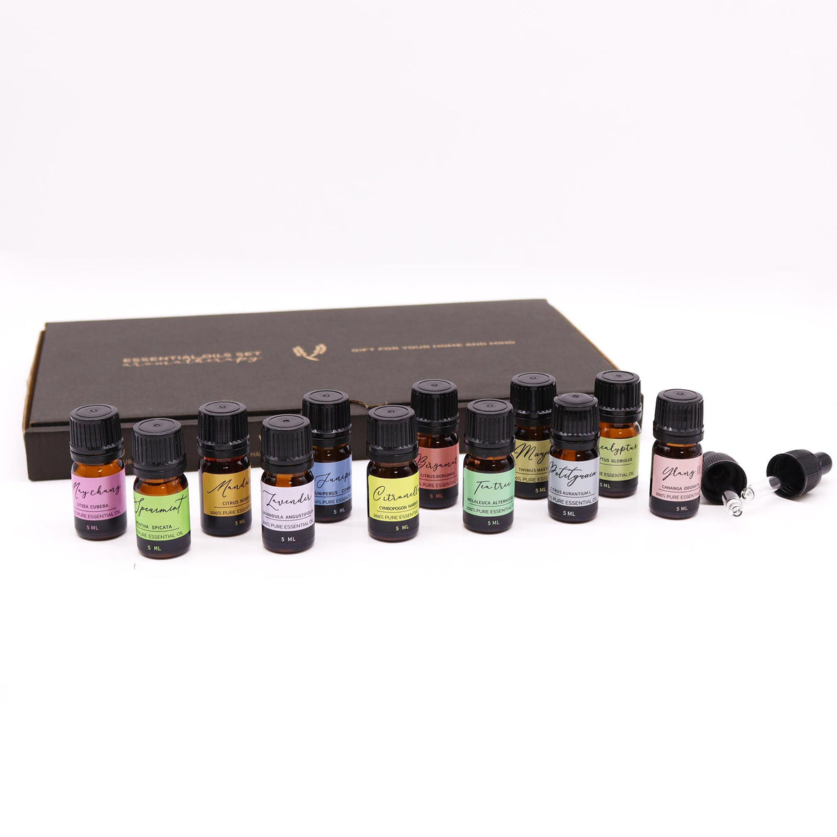 Conjunto de Óleos Essenciais de Aromaterapia – Primavera | Ancient Wisdom