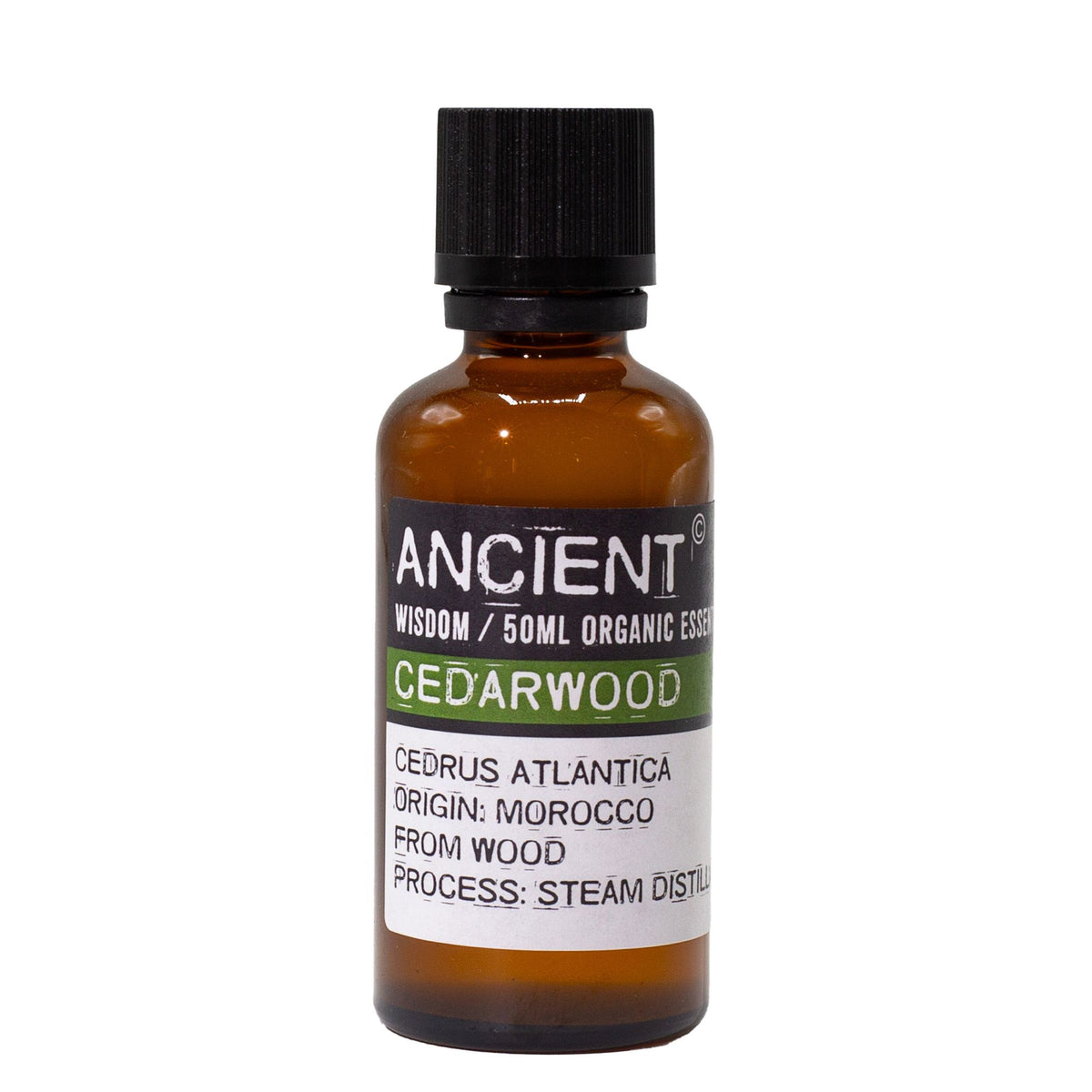 Óleo Essencial Biológico de Cedro 100% Puro – 50 ml | Ancient Wisdom