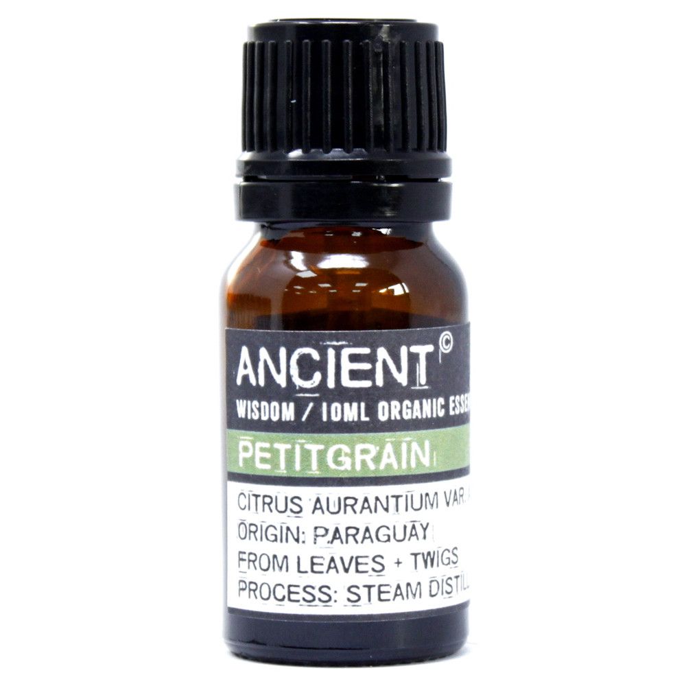 Óleo Essencial Biológico de Petitgrain 100% Puro – 10 ml | Ancient Wisdom
