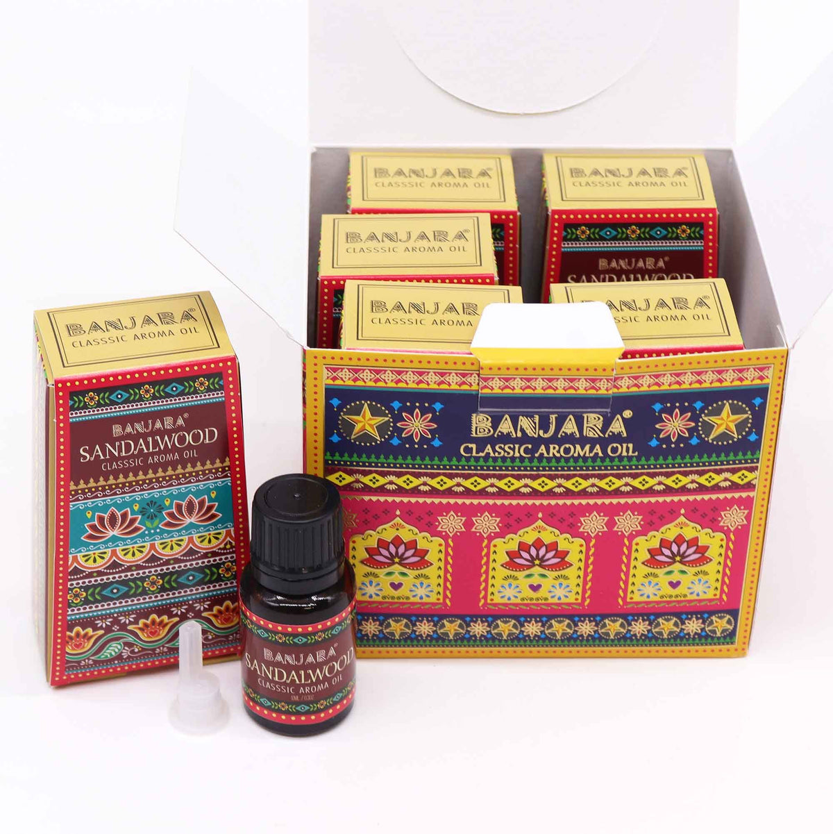 Óleo de Fragrância Indiano Banjara Sândalo – 10 ml | Ancient Wisdom