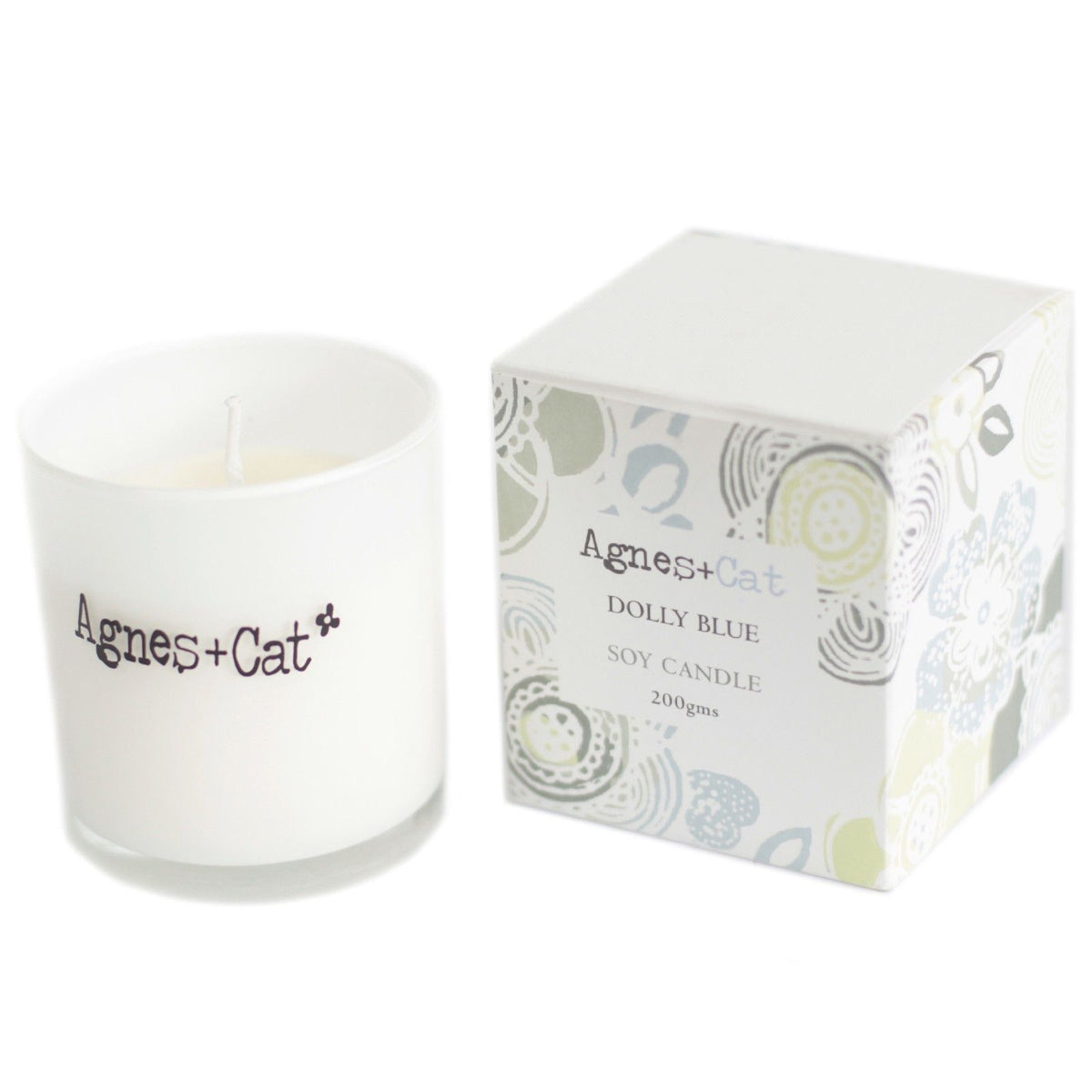 Vela Votiva de Soja – Dolly Blue | Agnes + Cat