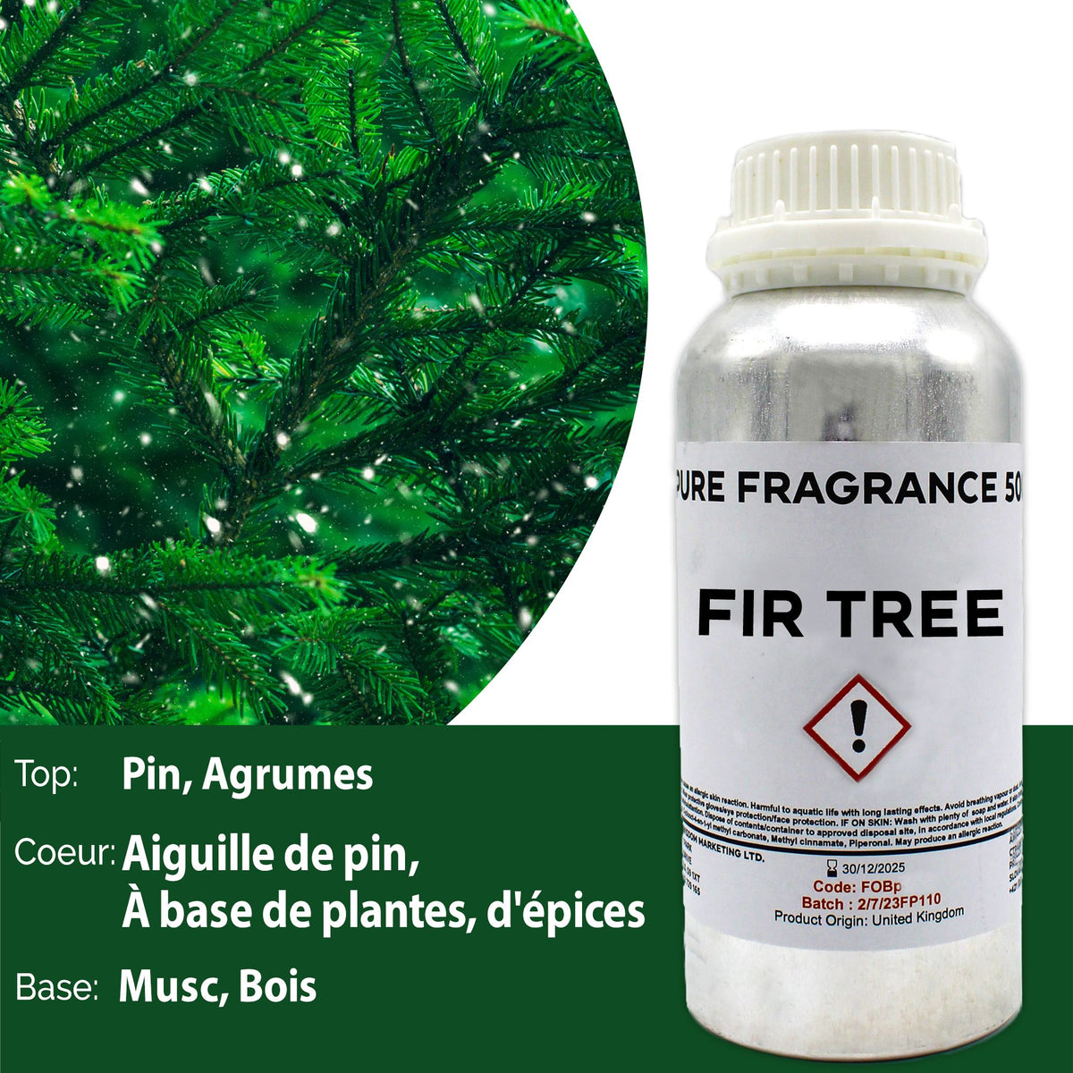 Óleo de Fragrância Puro Abeto – 500 ml | Ancient Wisdom