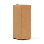 Caixa Lisa para Frasco Âmbar de 50 ml – Castanho | Ancient Wisdom